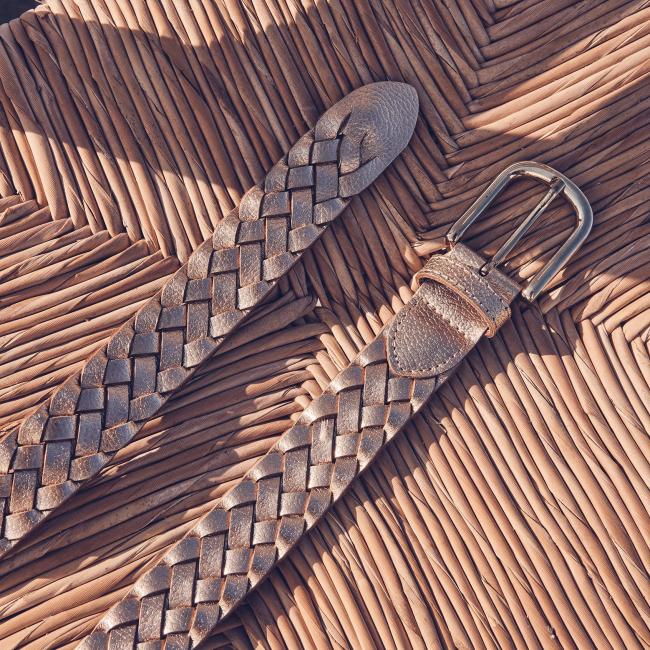Ceinture tressée VALENTIN