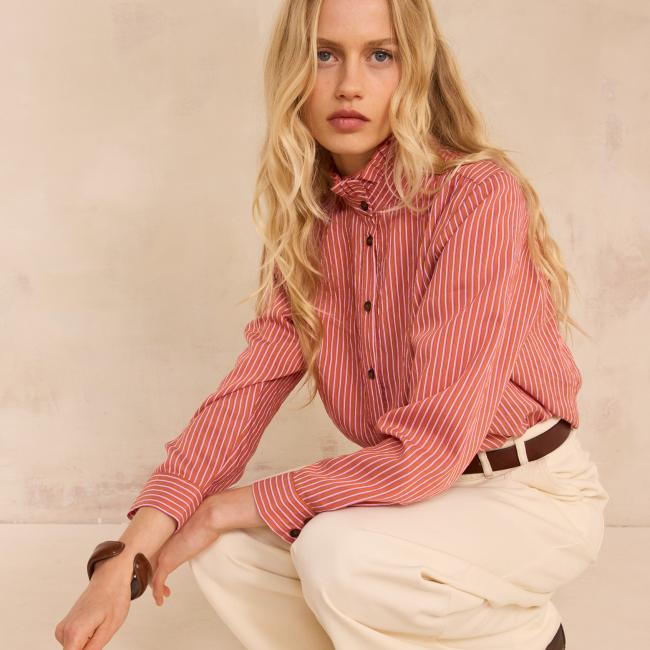 Blouse &agrave; rayures MARTINA