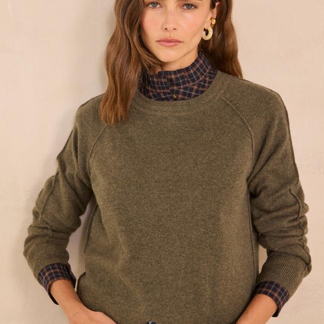Pull manches longues cachemire ARISTIDE