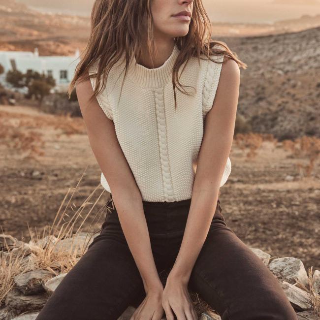 Pull sans manches SCARLET