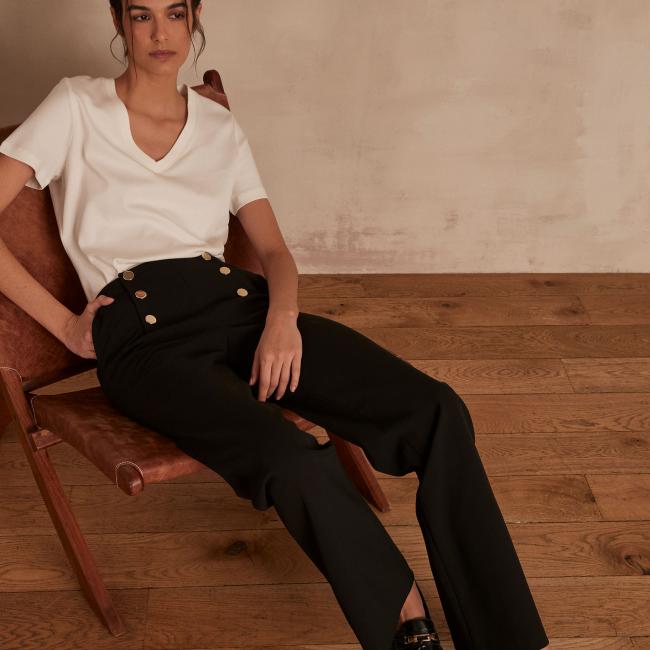 Pantalon à pont HUBERT