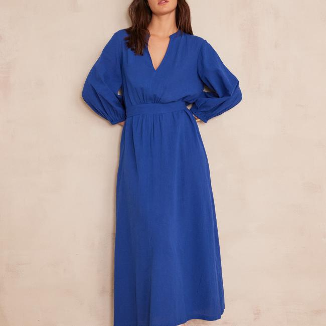 Robe longue MIRANA en coton