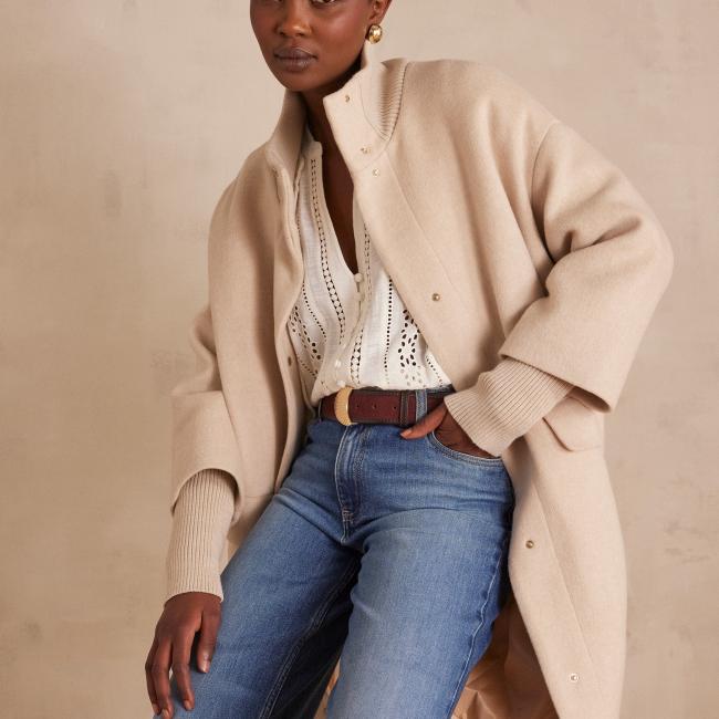 Manteau MAGDA en laine