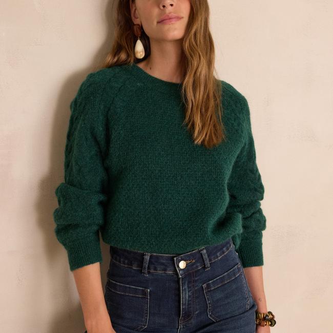 Pull BRUNO en laine et mohair
