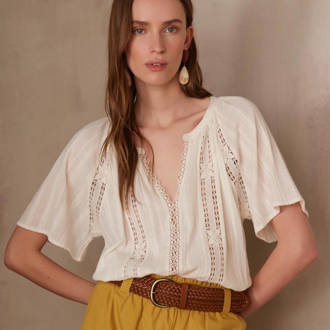 Blouse PRUNELLE 100% coton