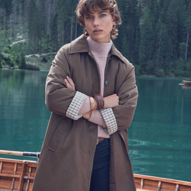 Trench  en coton DRISS