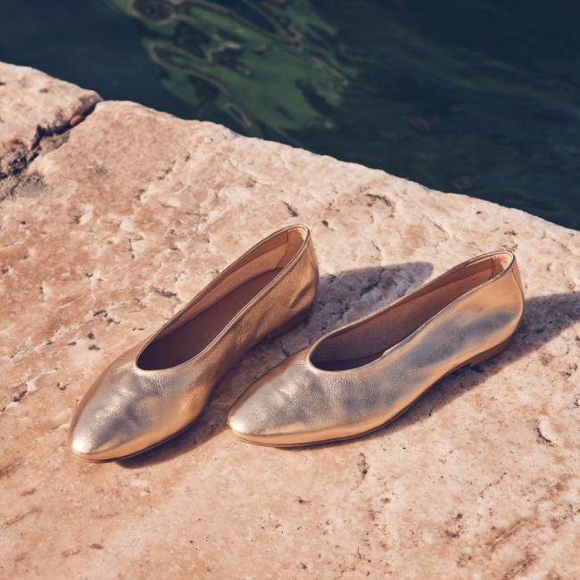 Ballerines en cuir MONA