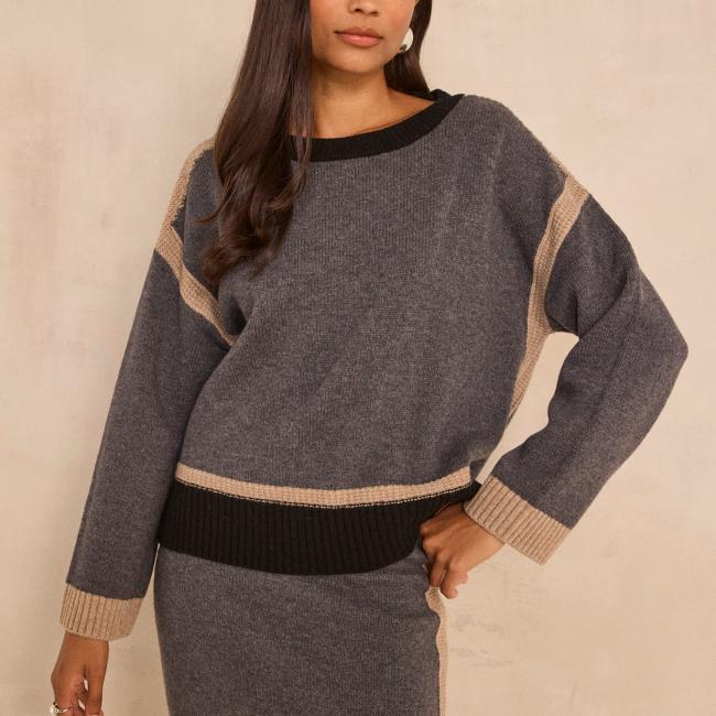 Pull manches longues laine AVA