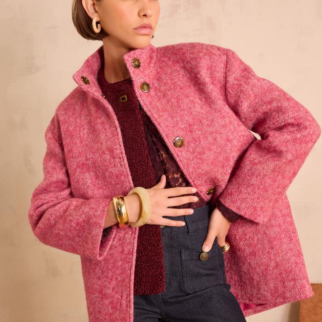 Manteau LAMIA en laine