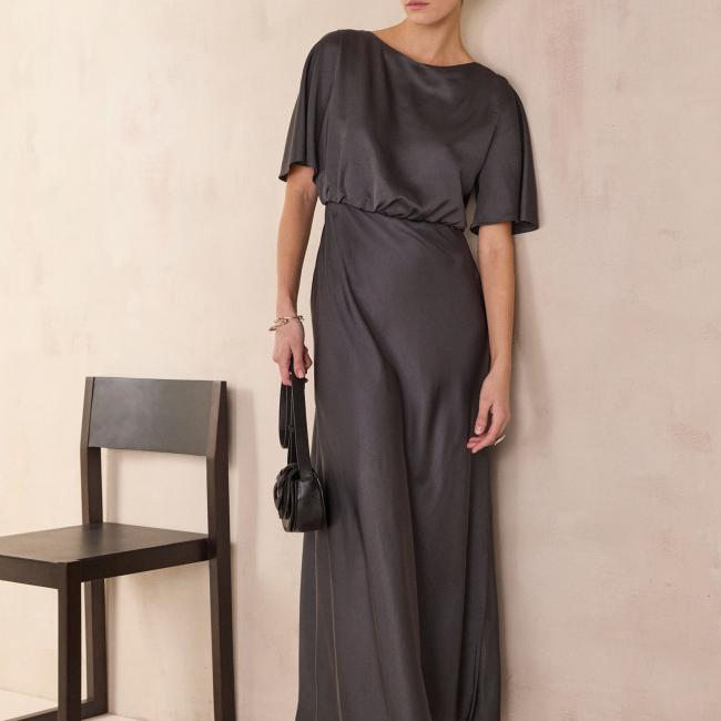 Robe longue fluide BOCANA