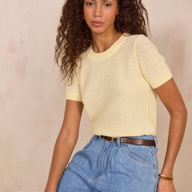 Pull manches courtes PATRIZIA