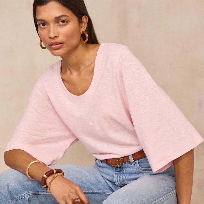 Tshirt &agrave; manches 3/4 LIANA