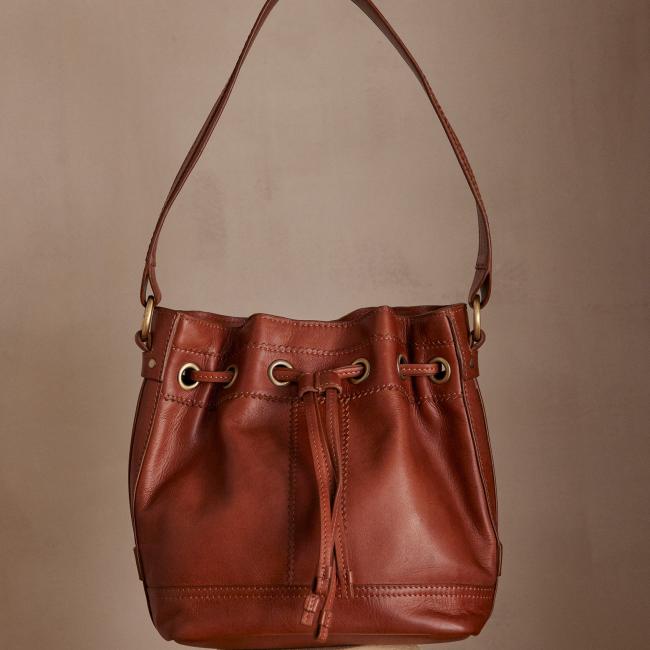 Sac seau LUCIEN en cuir