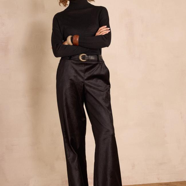 Pantalon MARTA en velours de coton