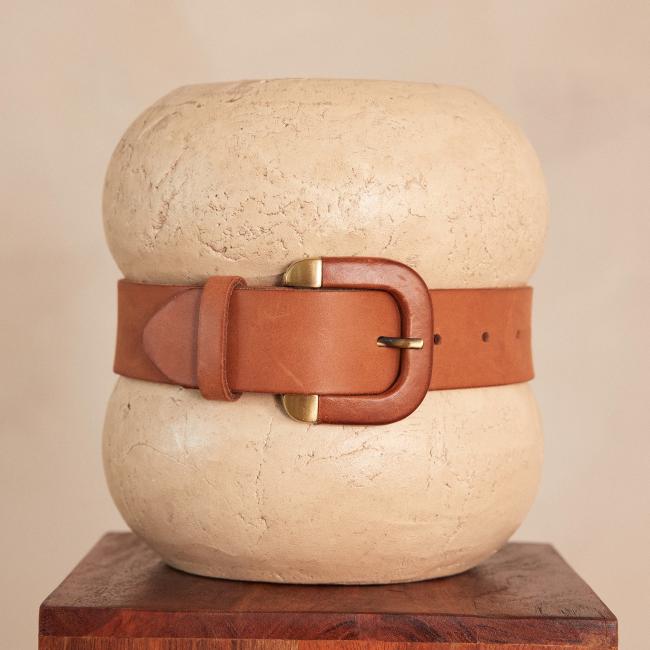 Ceinture NICOLAS en cuir