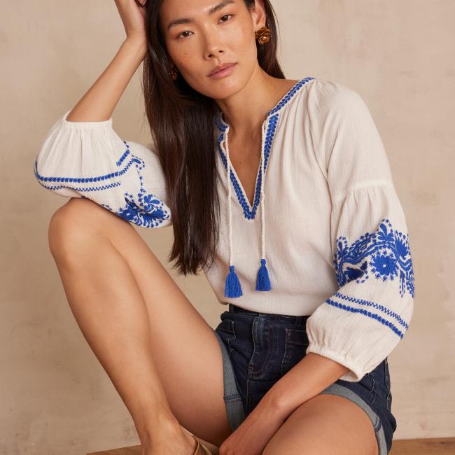 Chemise SIRENE en coton