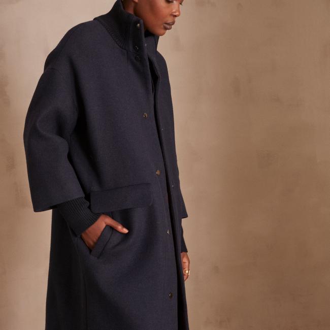 Manteau en laine MAGDA
