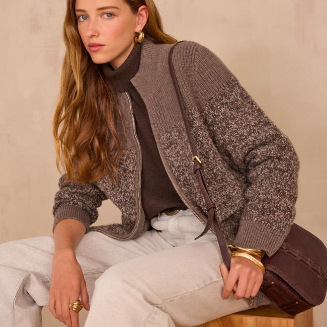 Cardigan CLAUDIO BIS en laine