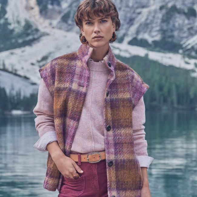 Manteau DJODDY en laine sans manches