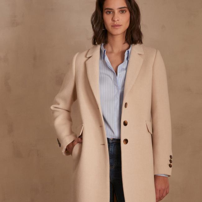 Manteau  en laine ANABELLE BIS