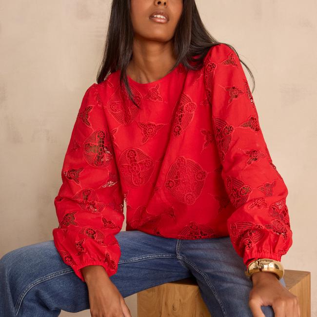 Blouse PALMA en coton