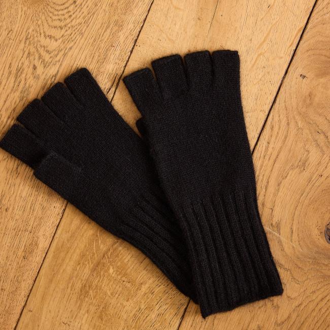 Mitaines en 100% cachemire 2 fils WESLEY