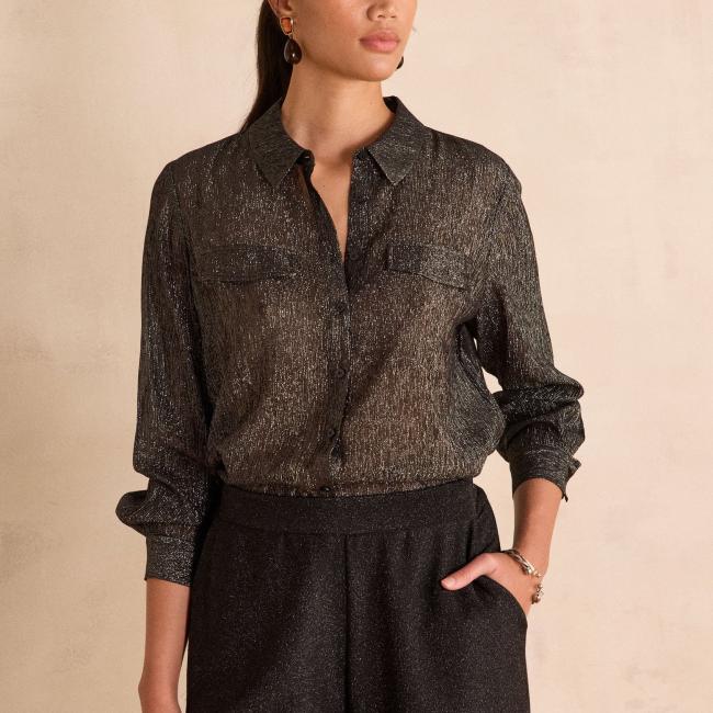 Chemisier iris&eacute; SPARKLE
