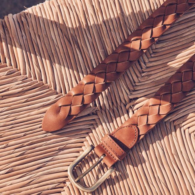 Ceinture tressée VIVIAN