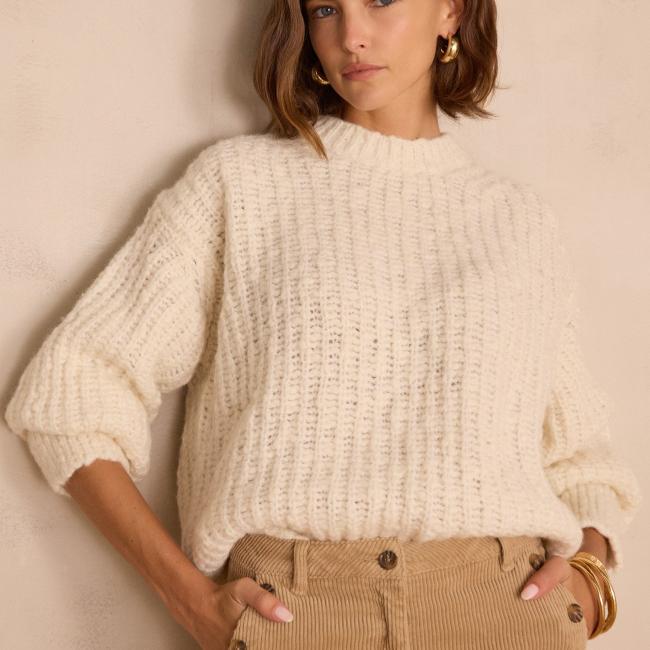 Pull BUSTER en alpaga et laine