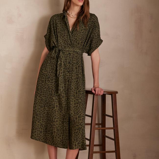 Robe chemise LOUISA imprimée