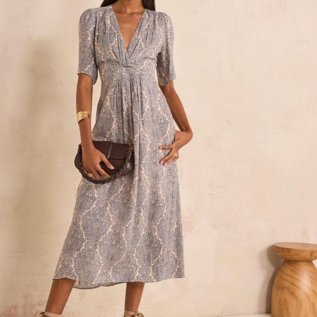 Robe imprim&eacute; droite LOVE