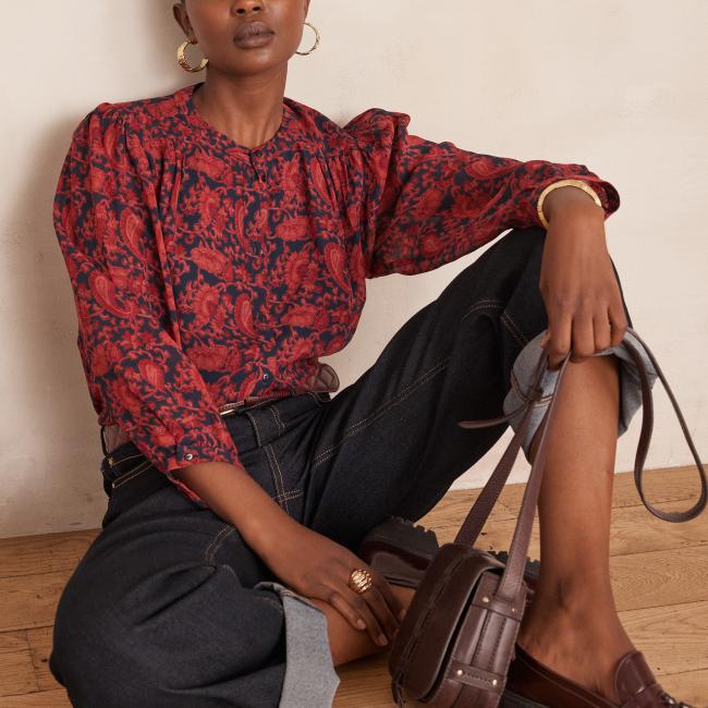Blouse DIANE imprimée floral