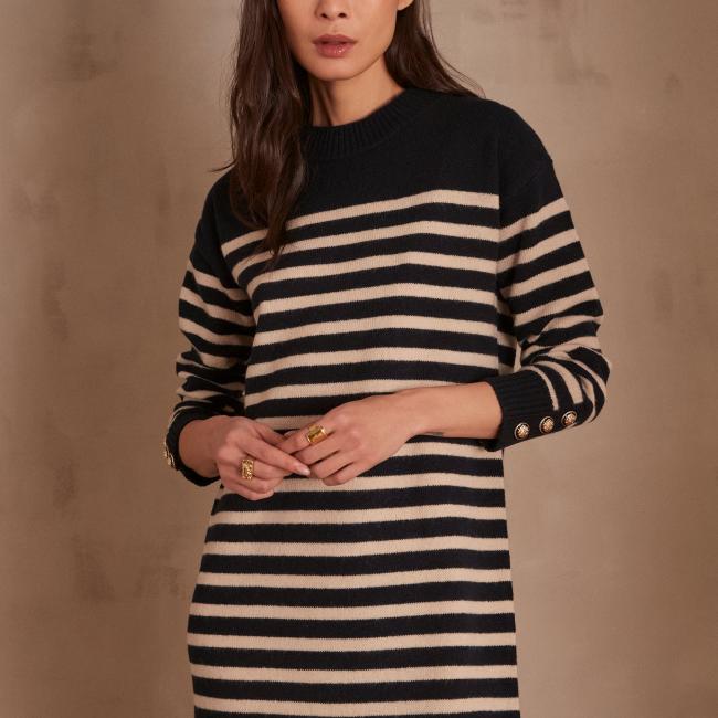 Robe en laine LAETITIA