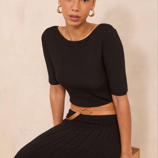 Pull manches courtes PEGGY