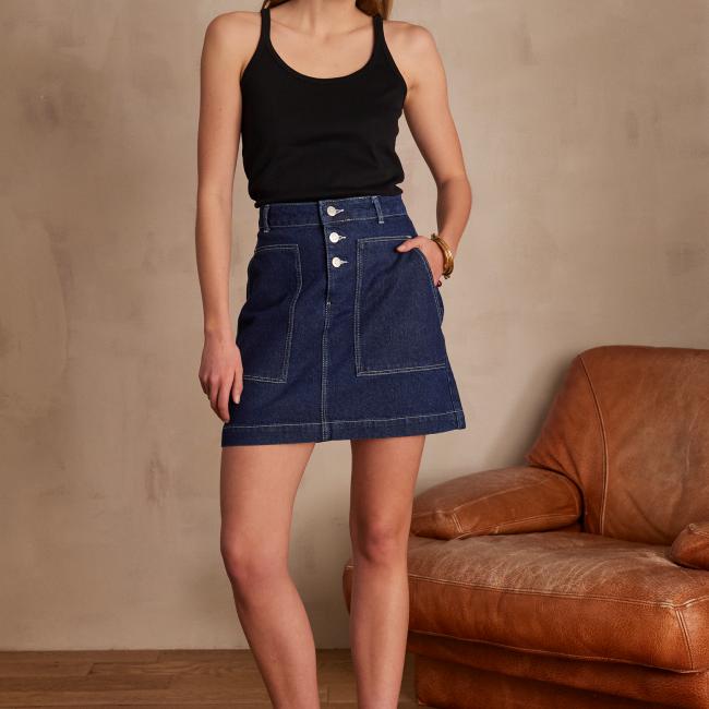 Jupe en jean JINNY