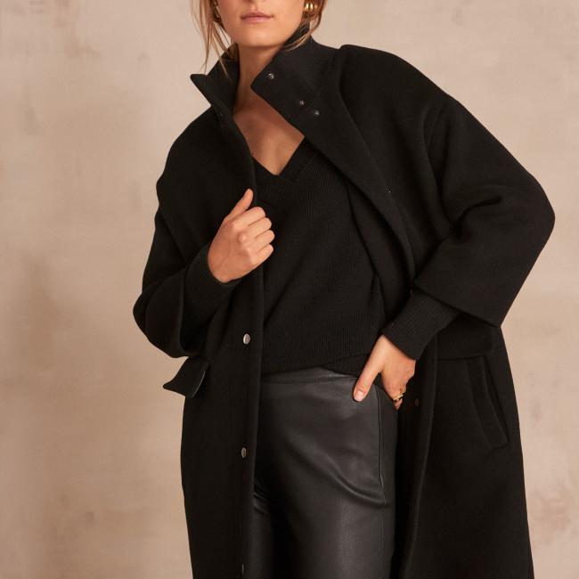Manteau en laine MAGDA