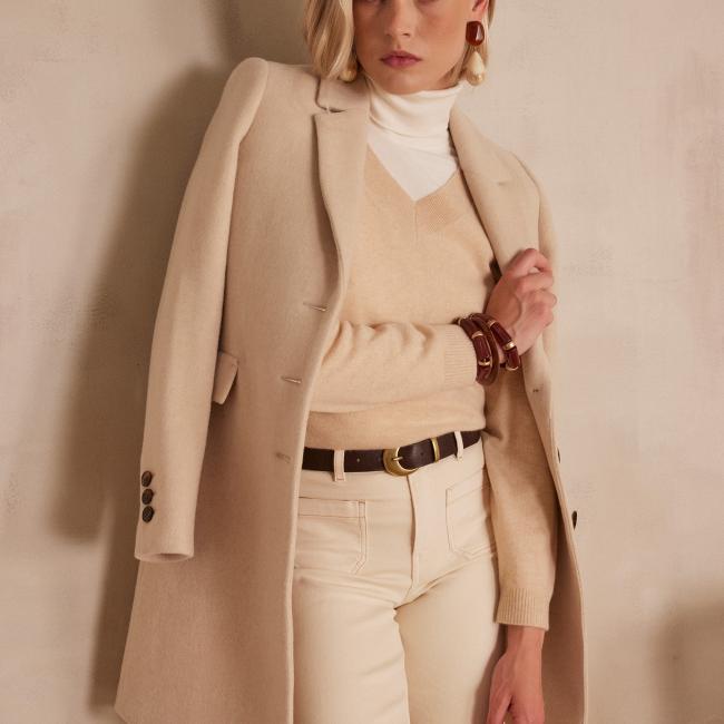 Manteau  en laine ANABELLE BIS