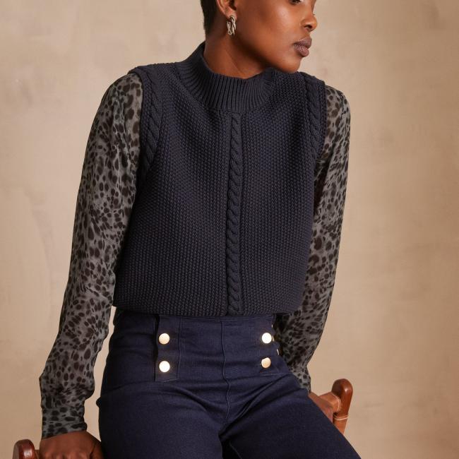 Pull sans manches SCARLET