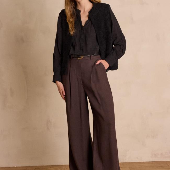 Pantalon FLAUBERT wide leg