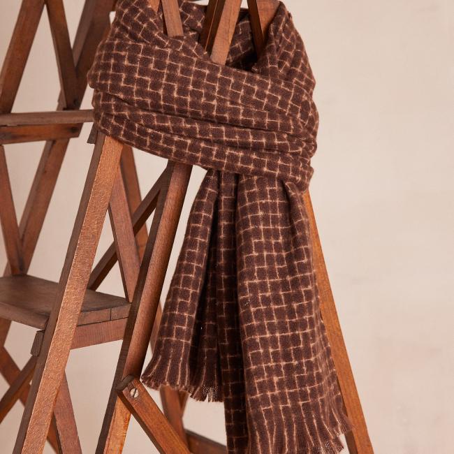 &Eacute;charpe TALIA &agrave;  carreaux fins