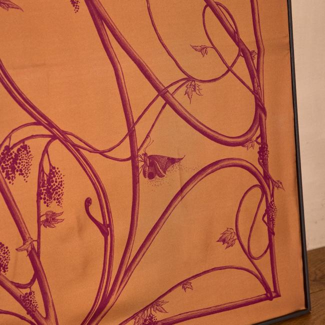 Foulard en soie ARBORESCENCE