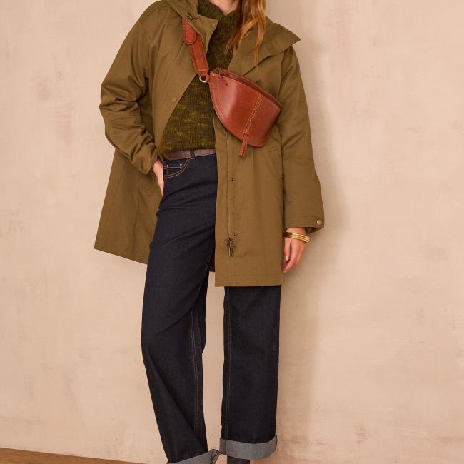Parka longue ANITA en coton