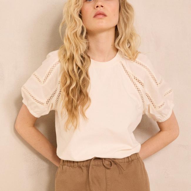 T-shirt manches courtes ballon LEA