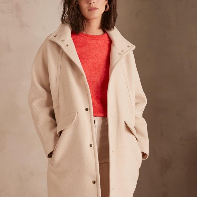 Manteau en laine ALPHA