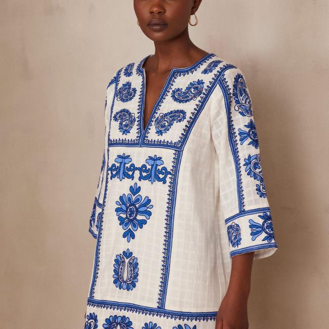 Robe MARGUERITE en coton