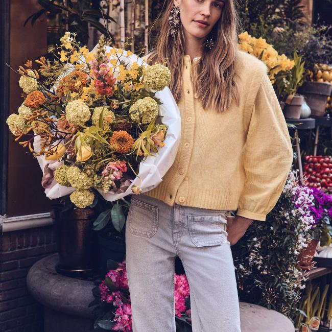 Gilet en mohair LOULOU