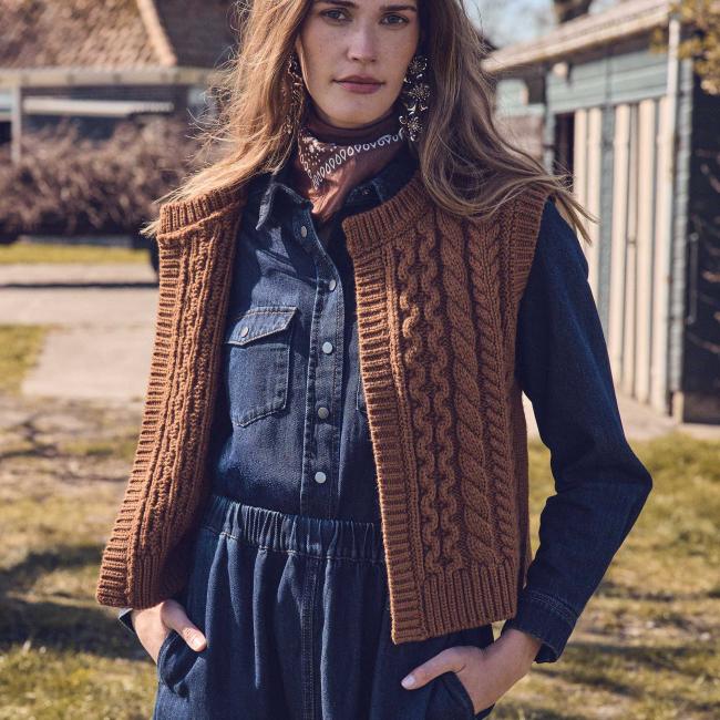 Gilet en laine BIXENTE