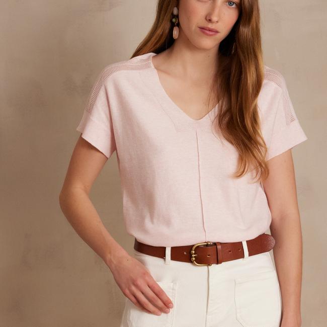 Pull &agrave; manches courtes SCOTTY