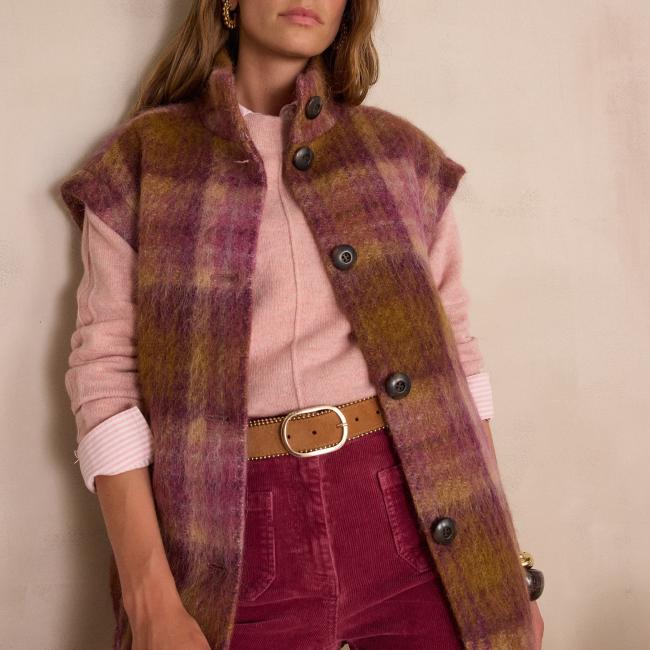 Manteau DJODDY en laine sans manches