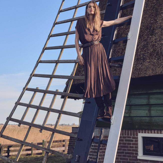 Jupe pliss&eacute;e CRYSTAL